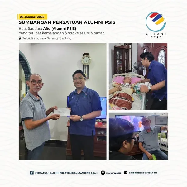 Sumbangan Ehsan Buat Alumni (Saudara Afiq)